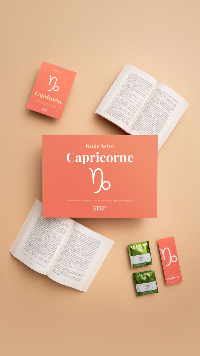 Box Kube Astro Capricorne et son contenu