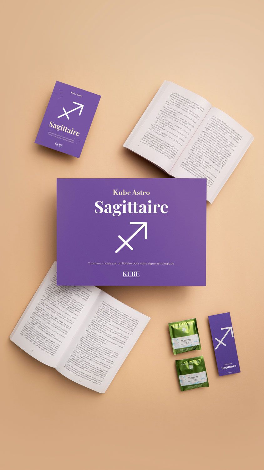 Box Kube Astro Sagittaire et son contenu